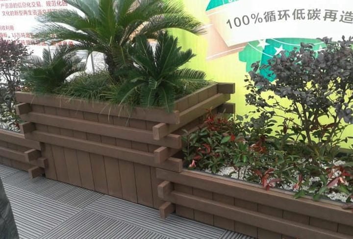 塑木花箱