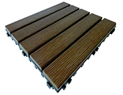 生态碳化木拼装地板H