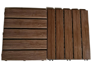 生态碳化木拼装地板F