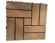 生态碳化木拼装地板D