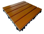 生态碳化木拼装地板